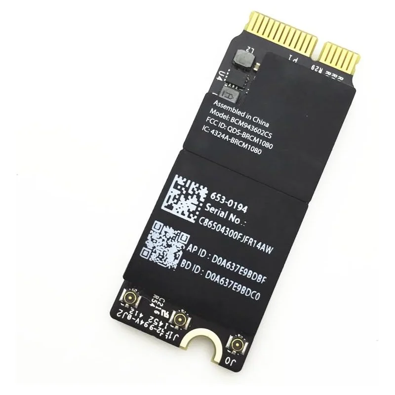 Modulo Wi-Fi e Bluetooth BCM943602CS per MacBook Pro Retina A1398 / A1502