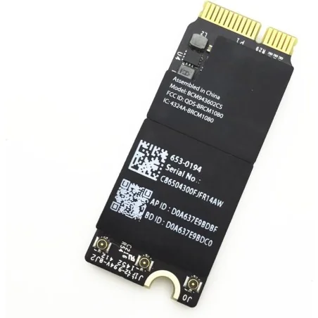 Modulo Wi-Fi e Bluetooth BCM943602CS per MacBook Pro Retina A1398 / A1502