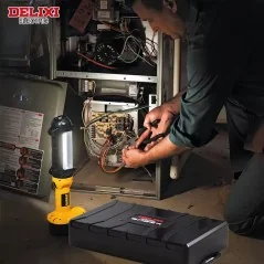 Juego de destornilladores 107 en 1 DELIXI para reparación electrónica profesional