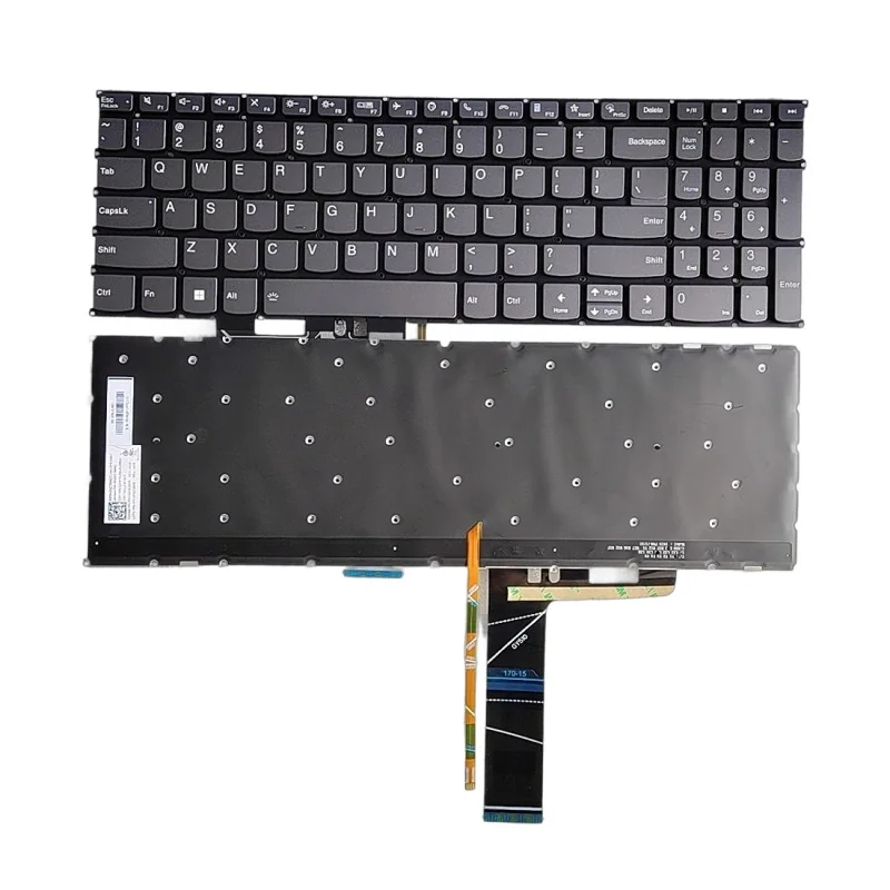 Clavier US anglais SN20Z38682 LCM19J3 pour Lenovo ThinkBook 15 G2 ARE 20VG / 15 G2 ITL 20VE (rétroéclairé) Clavier US anglais SN20Z38682 LCM19J3 pour Lenovo ThinkBook 15 G2 ARE 20VG / 15 G2 ITL 20VE (rétroéclairé)