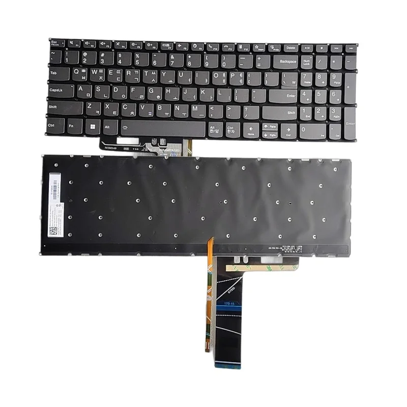 Teclado coreano KR SN20Z38558 LCM19J3 para Lenovo ThinkBook 15 G2 ARE / 15 G2 ITL (con retroiluminación)