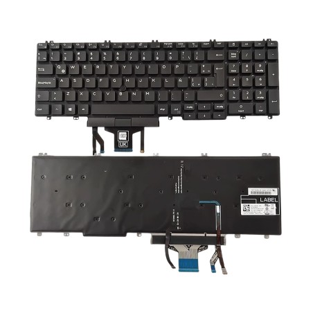 Teclado español LA 0WPN3H SG-97710-2DA para Dell Latitude 5500 / 5501 / 5510 y Precision 3540 / 3541 (con retroiluminación) €...