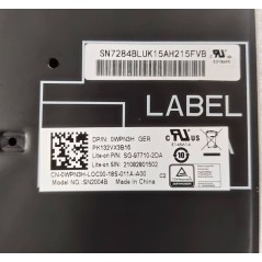 Lateinamerikanische spanische Tastatur 0WPN3H SG-97710-2DA für Dell Latitude 5500 / 5501 / 5510 und Precision 3540 / 3541 (mi...