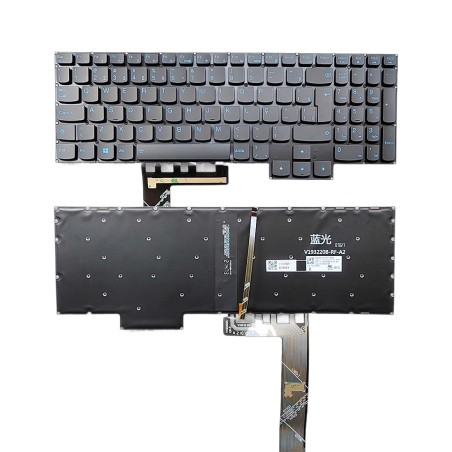Clavier portugais BR SN20X22303 PK131JM3A28 PR5CYB-BR pour Lenovo Legion 5-15ARH05 / 5-15IMH05 (rétroéclairé) €19.50
