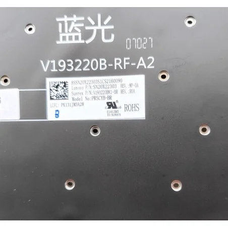 Tastiera portoghese BR SN20X22303 PK131JM3A28 PR5CYB-BR per Lenovo Legion 5-15ARH05 / 5-15IMH05 (retroilluminata)