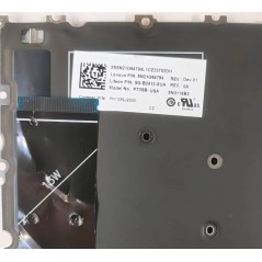 Tastiera inglese US SN21G94794 SG-B2412-XUA per Lenovo Yoga 6 13ABR8 / 13ALC7 (retroilluminata)