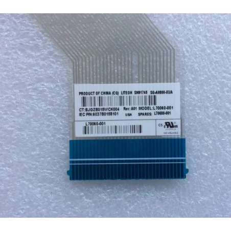 Clavier US anglais L70060-001 SG-A0800-XUA pour HP 15-DA 15-DB 15-DX