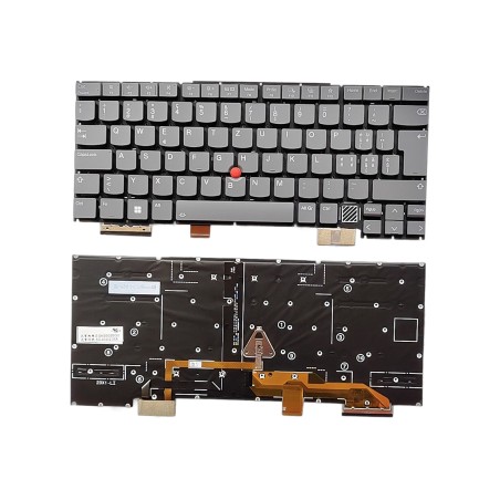 Clavier suisse SW SN3B02BG0 SG-A3430-2XA pour Lenovo ThinkPad X1 Yoga 2024 (rétroéclairé) €41.90