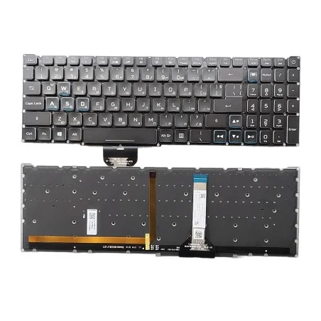 Bulgarian Keyboard ACM20M2 for Acer Nitro 5 AN515-56 / AN517-53 – RGB Backlit QWERTY
