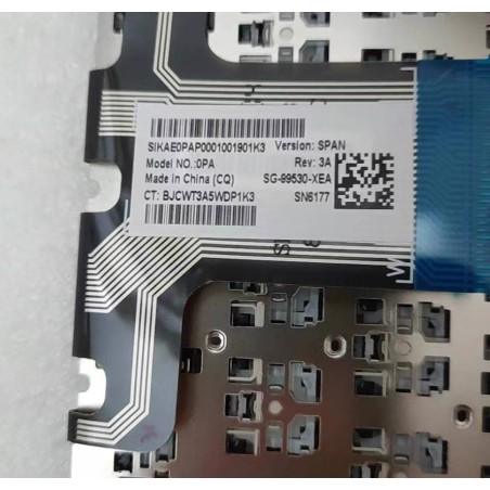 Teclado español SP SG-99530-XEA SN6177 para HP Pavilion 14-BD / 14-CC / 14-CD / 14-CE / 14-CF / 14-CK