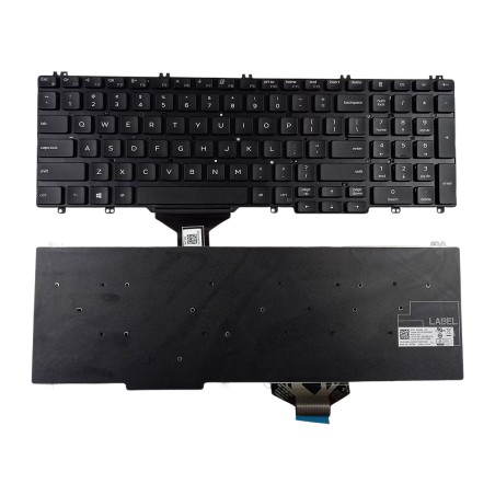 Clavier anglais US 0DJXM0 SG-97600-XUA pour Dell Latitude 5500 / 5501 / 5510, Precision 3540 / 3541 €16.50