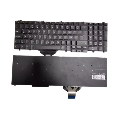 Clavier espagnol LA 0RYW4J SG-97610-29A pour Dell Latitude 5500 / 5501 / 5510, Precision 3540 / 3541 €16.50