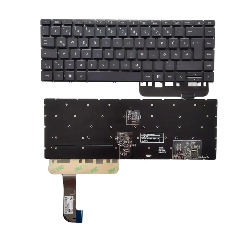Teclado alemán GR SG-A7130-2DA SN19MCB4E para HP ZBook Studio G7 (Retroiluminado RGB)