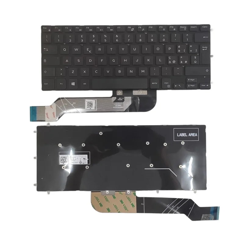 Clavier italien IT 039THB PK131Q14A19 pour Dell Inspiron 3480 3481 3482 3490 3493 5370 7370 7380 7460 7466 7467 7472 7560 7570 7572 7580 Clavier italien IT 039THB PK131Q14A19 pour Dell Inspiron 3480 3481 3482 3490 3493 5370 7370 7380 7460 7466 7467 7472 7560 7570 7572 7580