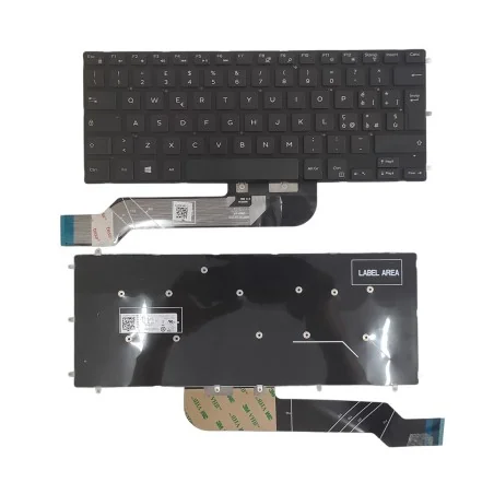 IT Italian Keyboard 039THB PK131Q14A19 for Dell Inspiron 3480 3481 3482 3490 3493 5370 7370 7380 7460 7466 7467 7472 7560 757...