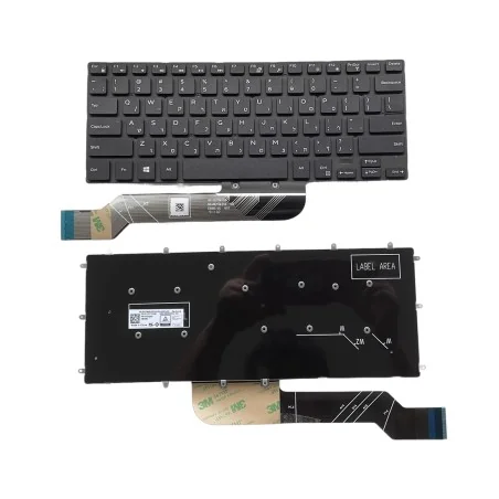 HB Hebrew Keyboard 0CT3NW PK131Q12A03 for Dell Inspiron 3480 3481 3482 3490 3493 5370 7370 7380 7460 7466 7467 7472 7560 7570...
