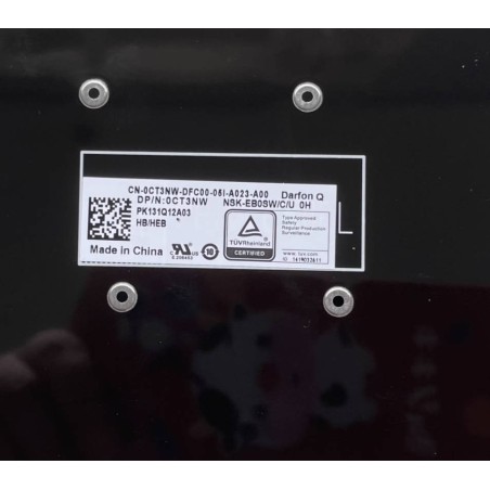 Teclado hebreo HB 0CT3NW PK131Q12A03 para Dell Inspiron 3480 3481 3482 3490 3493 5370 7370 7380 7460 7466 7467 7472 7560 7570 7572 7580