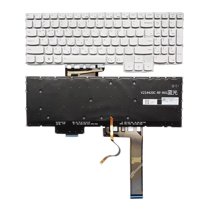 Clavier coréen KR SN21F22265 PK132DJ1A04 V214420CS1-KR pour Lenovo Legion 5 Pro 16IAH7H (Rétroéclairé) Clavier coréen KR SN21F22265 PK132DJ1A04 V214420CS1-KR pour Lenovo Legion 5 Pro 16IAH7H (Rétroéclairé)