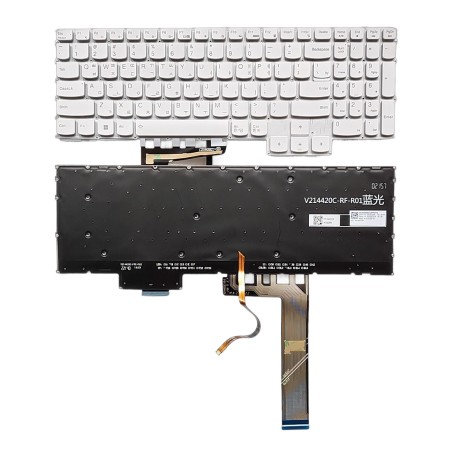 Clavier coréen KR SN21F22265 PK132DJ1A04 V214420CS1-KR pour Lenovo Legion 5 Pro 16IAH7H (Rétroéclairé) €19.50