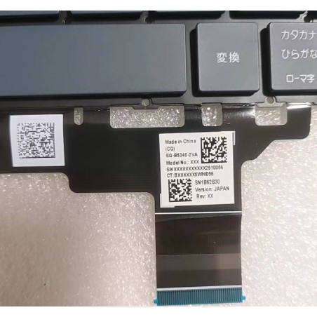 Teclado japonés JP SG-B5340-2VA SN1B62B30 para HP Spectre x360 14-EU TPN-Q292