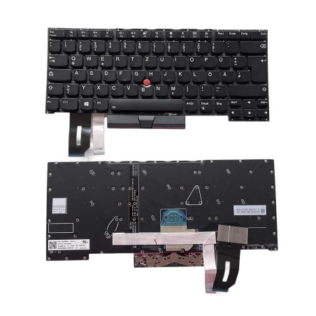 Tastiera tedesca GR SN5381BL2 SG-95360-2DA per Lenovo ThinkPad T495s €37.50