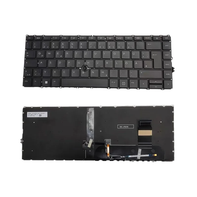 GR German Keyboard M07090-041 SN9191BL2 SG-A2140-2DA for HP EliteBook 840 G7 GR German Keyboard M07090-041 SN9191BL2 SG-A2140-2DA for HP EliteBook 840 G7