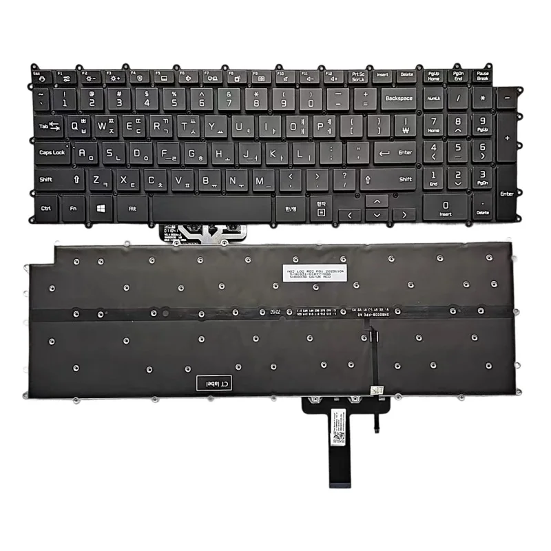 Tastiera coreana KR SN8003B SG-A5300-XRA per LG gram 17Z90P