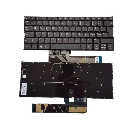 Tastiera NE nordica svedese finlandese norvegese danese SN20Q40672 V172320AK1-NE PK131714A18 per Lenovo Yoga 530-14IKB / 530-...