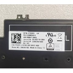 Clavier anglais UK 0T9DR1 PK133MM3B15 SG-B2710-2BA pour Dell Latitude 5520 / 5521 / 3540 (Rétroéclairé) €23.50
