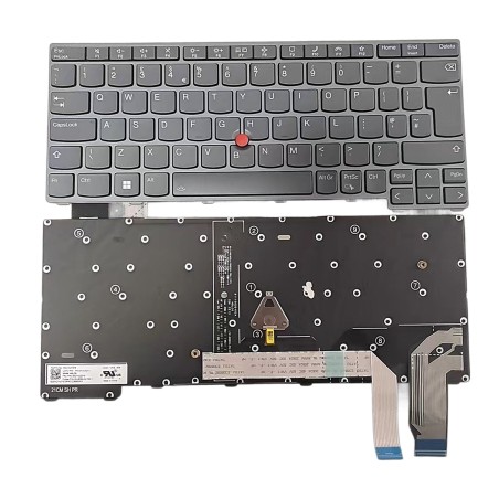 Tastiera inglese UK 5N21A22018 2H-BD6UK per Lenovo ThinkPad X13 Gen 2 €37.50