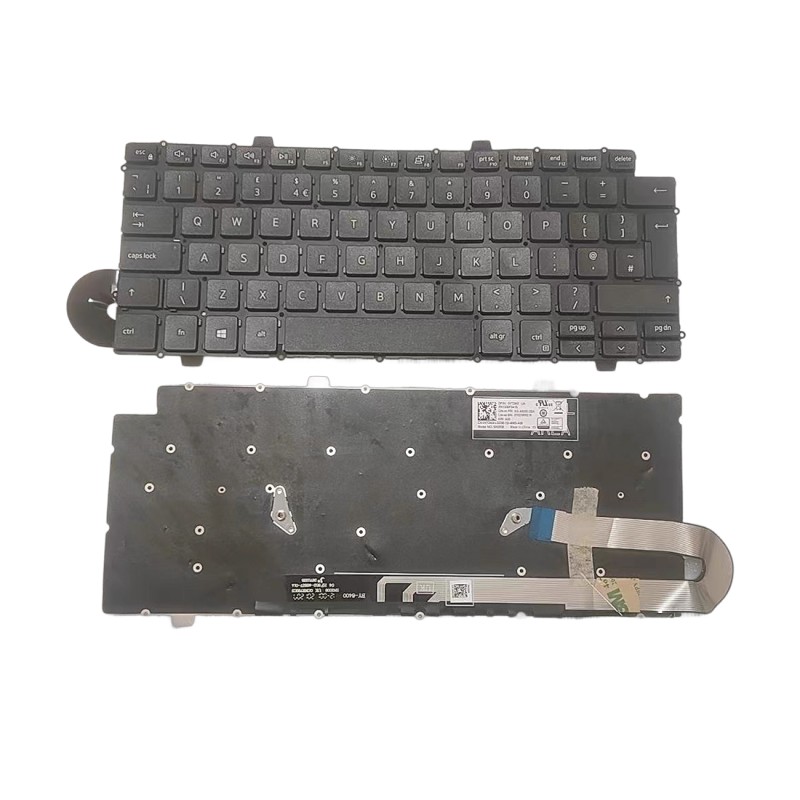 Teclado inglés UK 0XT2M3 SG-A5000-2BA PK1330F3A15 para Dell Latitude 3120