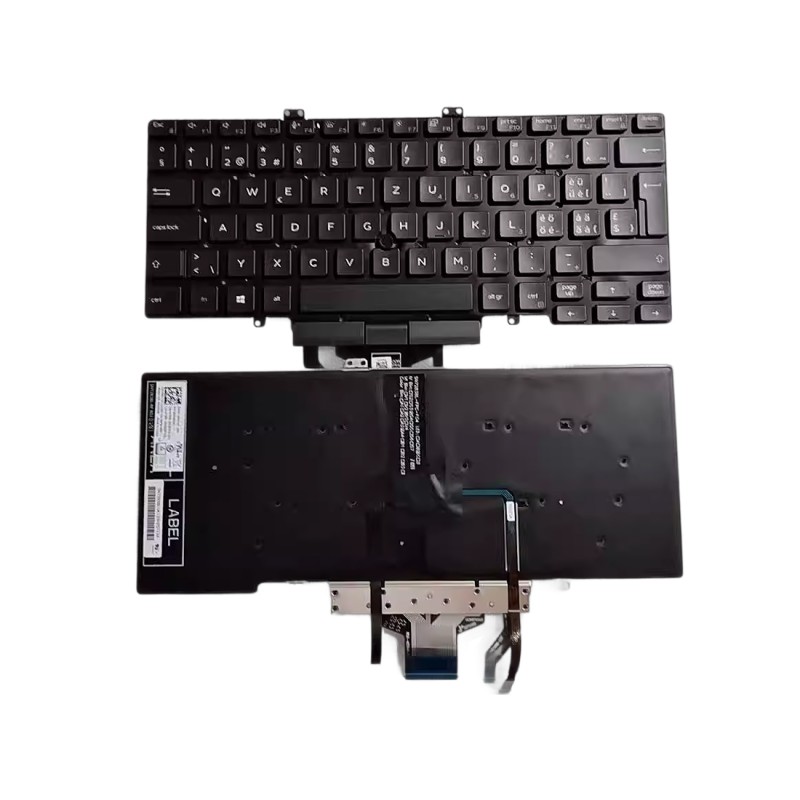 Clavier suisse SW 0MVYXF SG-97510-2XA PK132VW3D20 pour Dell Latitude 5400 / 5401 / 5410 / 5411 (rétroéclairé) Clavier suisse SW 0MVYXF SG-97510-2XA PK132VW3D20 pour Dell Latitude 5400 / 5401 / 5410 / 5411 (rétroéclairé)