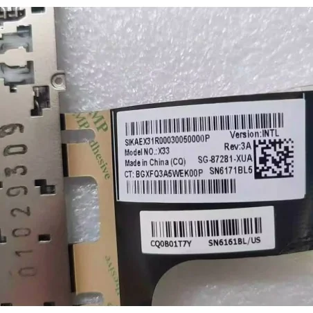 Tastiera US inglese SG-87281-XUA SN6171BL5 SN6161BL per HP Spectre X360 13-AC / 13-AP / 13-AE / 13-AD