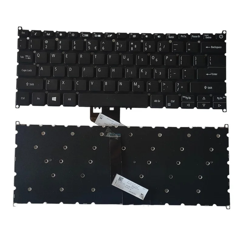 Teclado inglés US SV03T_A70B NK113130RV ACM19A/3U4 para Acer Swift 3 SF314-57G SF314-58