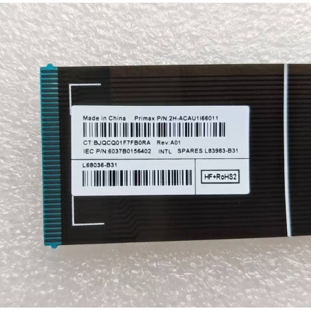 Teclado inglés EN L83983-B31 L68036-B31 2H-ACAU1I66011 6037B0156402 para HP ProBook X360 11 G5 G6