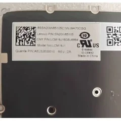 Clavier anglais UK SN20W85106 LCM19J1 pour Lenovo IdeaPad Flex 5-14ALC05 5-14ARE05 5-14IIL05 5-14ITL05 €23.50
