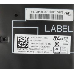 Clavier thaï TI 0TNFTR SG-97710-33A PK132VX3B07 pour Dell Latitude 5500 / 5501 / 5510 (rétroéclairé)