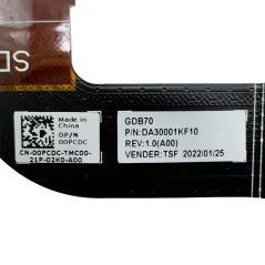 Nappe avec Carte Lecteur SD 00PCDC DA30001KF10 LF-K631P pour Dell Precision 7760 €10.20