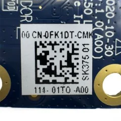 Audio I/O Board 0FK1DT LS-K375P for Dell Latitude 7520 €14.50