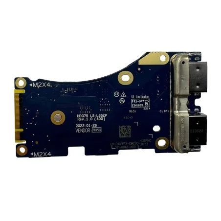 Carte I/O USB 0YMWFX LS-L65EP pour Dell Alienware M17 R5