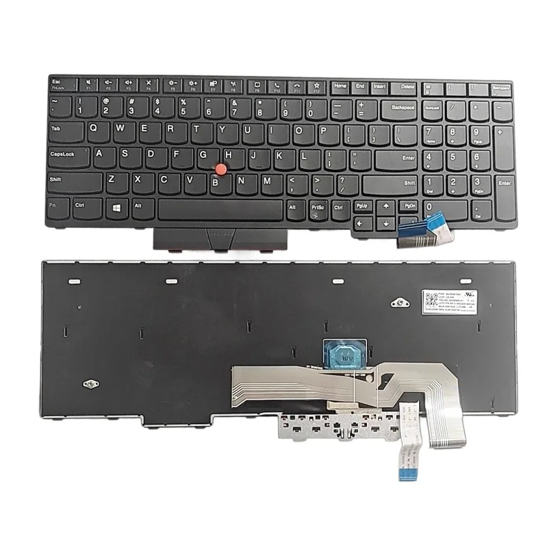 Clavier US Anglais 5N20W68181 5N20W68145 pour Lenovo ThinkPad L15 T15p P15v Clavier US Anglais 5N20W68181 5N20W68145 pour Lenovo ThinkPad L15 T15p P15v