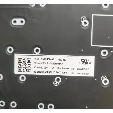SW Swiss Keyboard SN20R58996 SG-96420-2DA SN8380BL2 for Lenovo ThinkPad X280 A285 X390 20KF 20KE (Backlit)