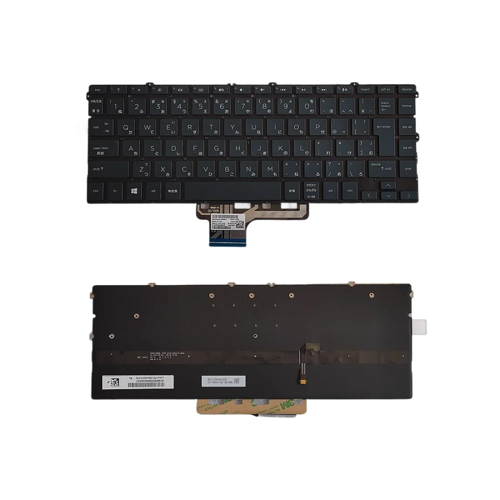 Japanische Tastatur JP SG-A0310-2VA SN6190BL1 für HP x360 13-AW TPN-Q225 (mit Hintergrundbeleuchtung)