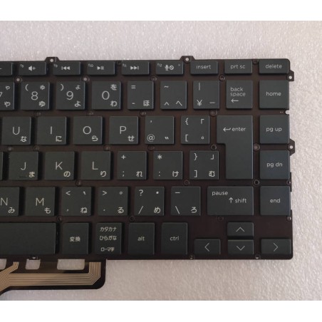 Teclado japonés JP SG-A0310-2VA SN6190BL1 para HP x360 13-AW TPN-Q225 (con retroiluminación)