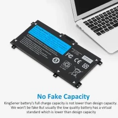 LK03XL Replacement Battery for HP Envy 17M & 15m-bp012dx – 55.8Wh Li-ion (HSTNN-UB7I, TPN-W127) €36.50