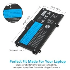 LK03XL Akku für HP Envy 17M & 15m-bp012dx – 55,8Wh Li-ion Ersatzakku (HSTNN-UB7I, TPN-W127) €36.50
