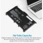 Batería HW03XL para portátil HP Pavilion 15-EG / 15-EH / HP 17-CN / 17-CP – Repuesto para HSTNN-IB90, L96887-421, L97300-005