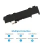 Batteria SS03XL per HP EliteBook 730/735/740/745/755/830/840 G5 e G6, ZBook 14U G5/G6 (932823-421, 933321-852, HSN-I13C-4) Batteria SS03XL per HP EliteBook 730/735/740/745/755/830/840 G5 e G6, ZBook 14U G5/G6 (932823-421, 933321-852, HSN-I13C-4)
