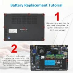 Batería de Repuesto GJKNX para Dell Latitude 5480, 5580, 5591 – 7.6V 68Wh Li-ion €38.50