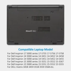 Batería de Repuesto M5Y1K para Dell Inspiron 14, 15, 17 / Vostro 3458, 3558, 3568, 3578 / Latitude 3460, 3560 – 50Wh Li-ion €...